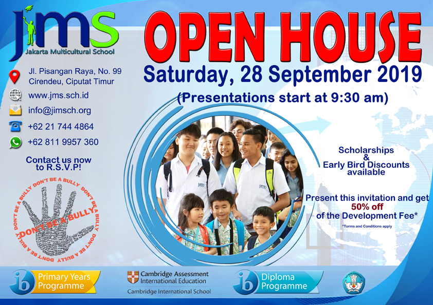 Open House Jakarta Multicultural School