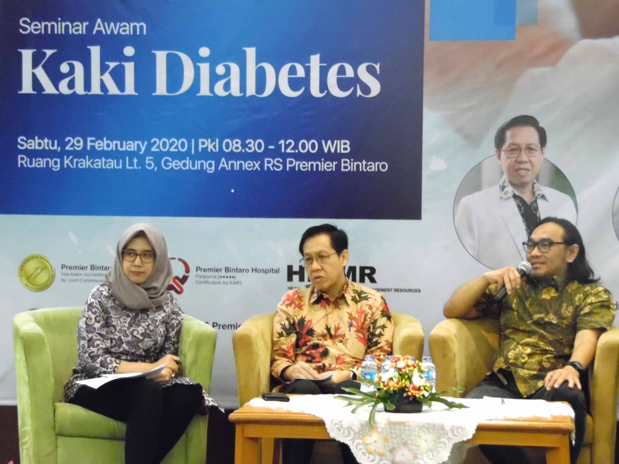 Seminar Kaki Diabetes di RSPB