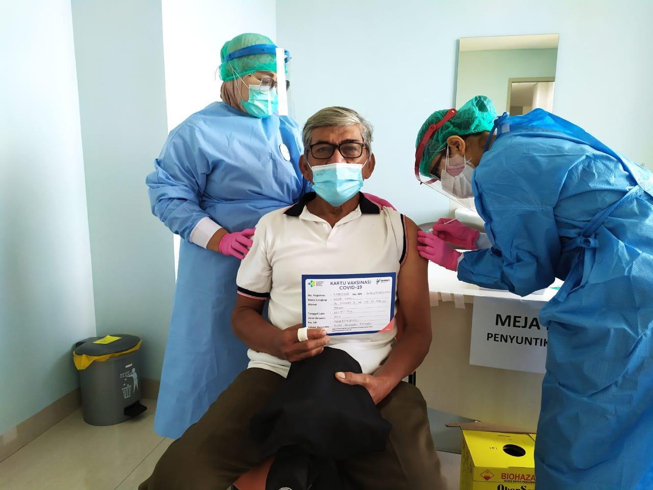 Vaksinasi Covid-19 Untuk Lansia di Mitra Keluarga Bintaro