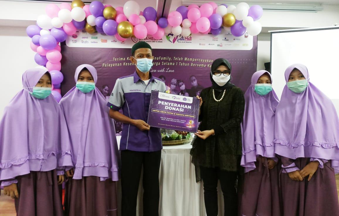Rayakan 1st Anniversary, RSIA Bina Medika Bintaro Semakin Peduli Lingkungan