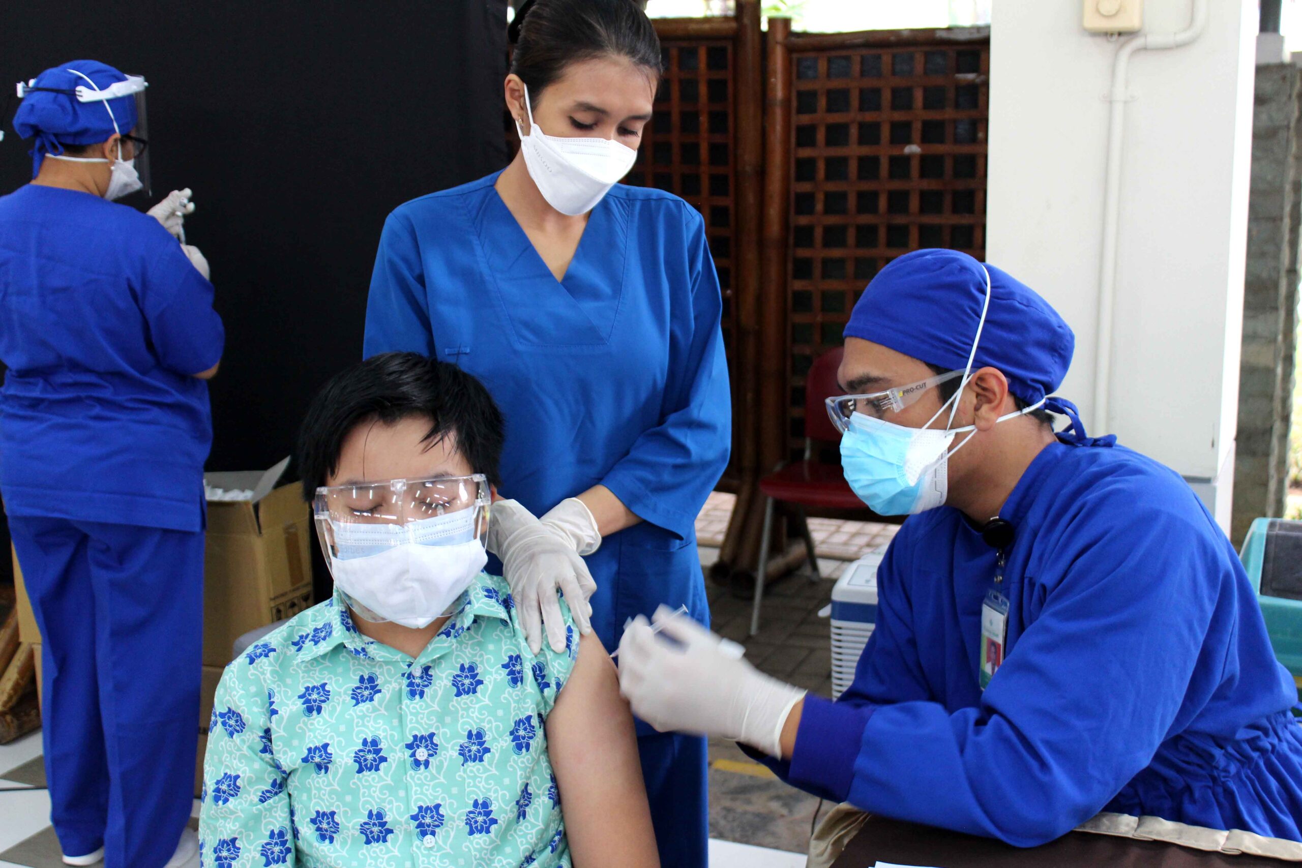 Sekolah Pembangunan Jaya Mengadakan Vaksinasi Untuk Siswa SMP dan SMA