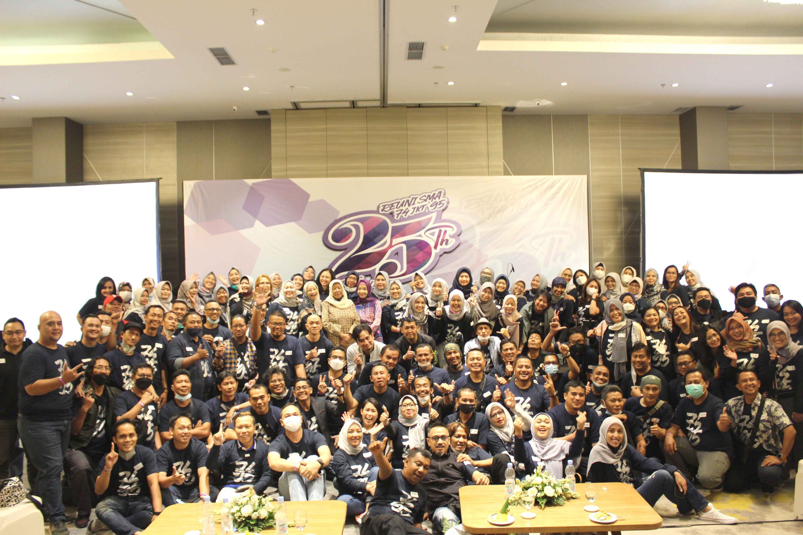 Meriahnya Reuni Perak SMAN 74 Jakarta