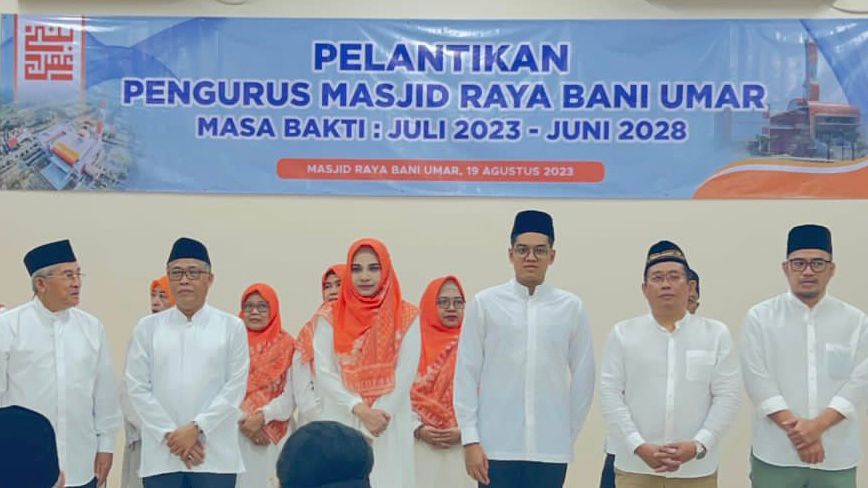 Pelantikan Pengurus Baru Masjid Raya Bani Umar Bintaro