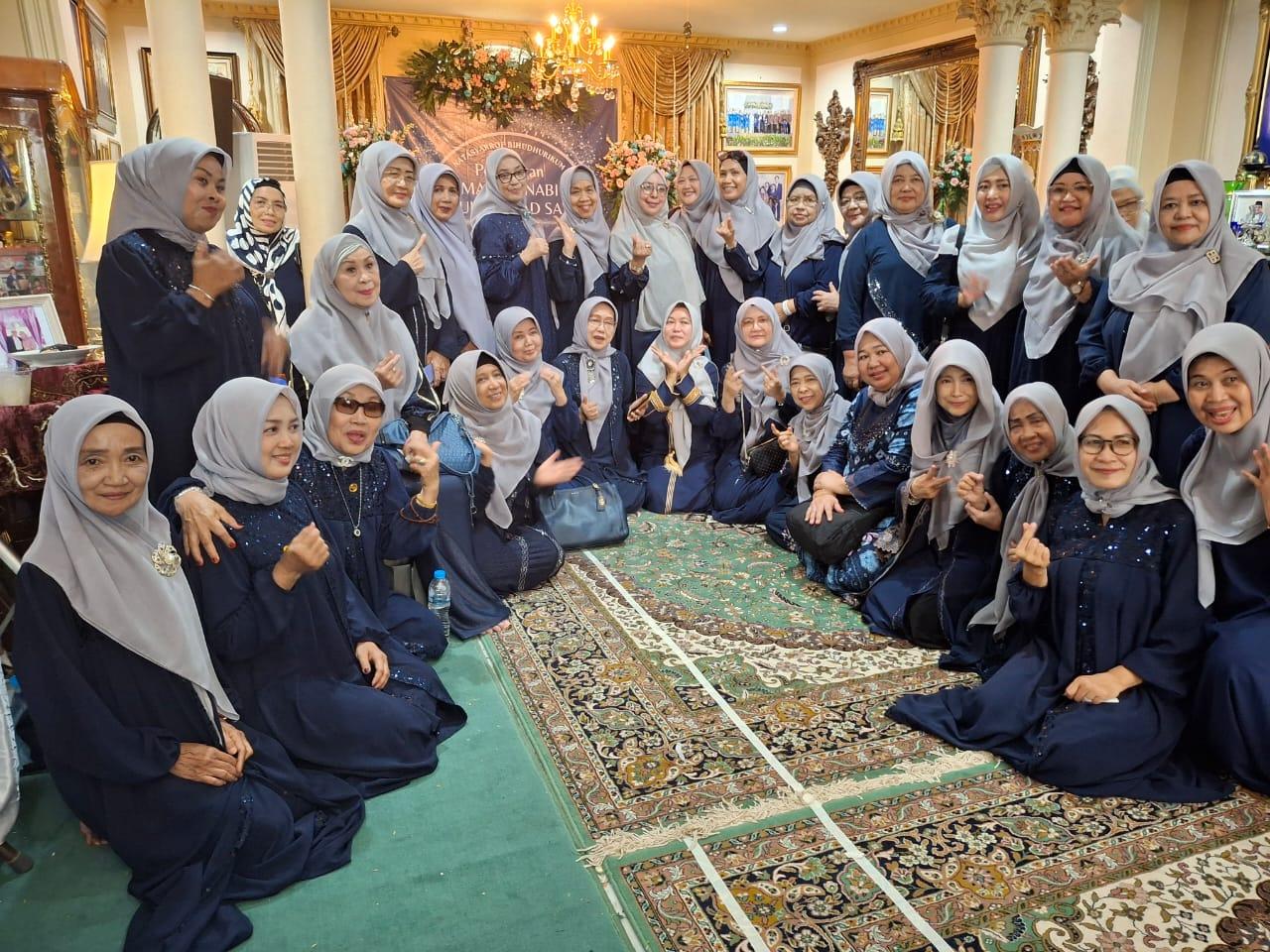 MT Gabungan Ibu-Ibu Bintaro Jaya & Sekitarnya Gelar Peringatan Maulid Nabi Muhammad SAW.