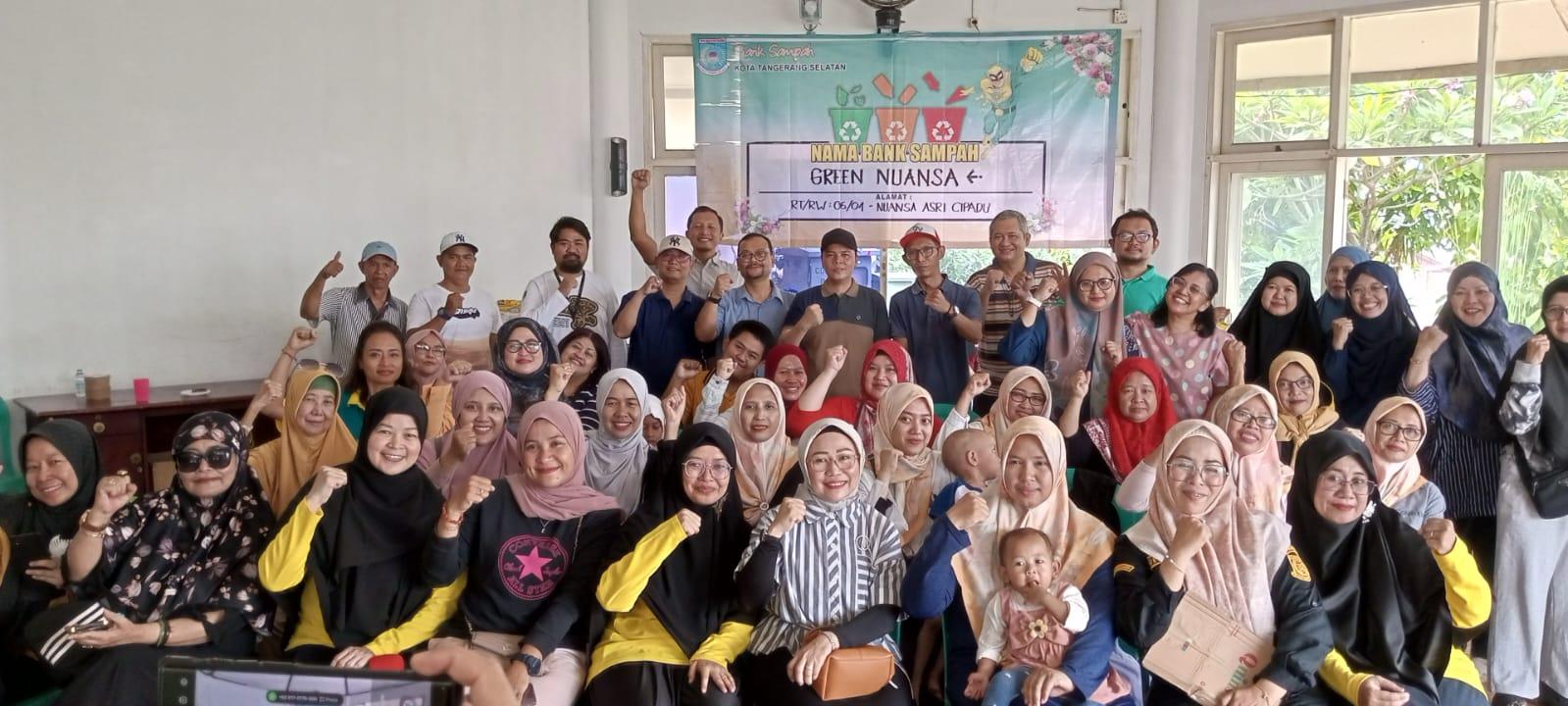 Green Nuansa: Bank Sampah Baru di Perumahan Peduli Sampah