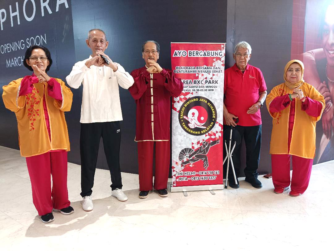 Komunitas Taichi Bintaro Jaya XChange Turut Meriahkan Imlek