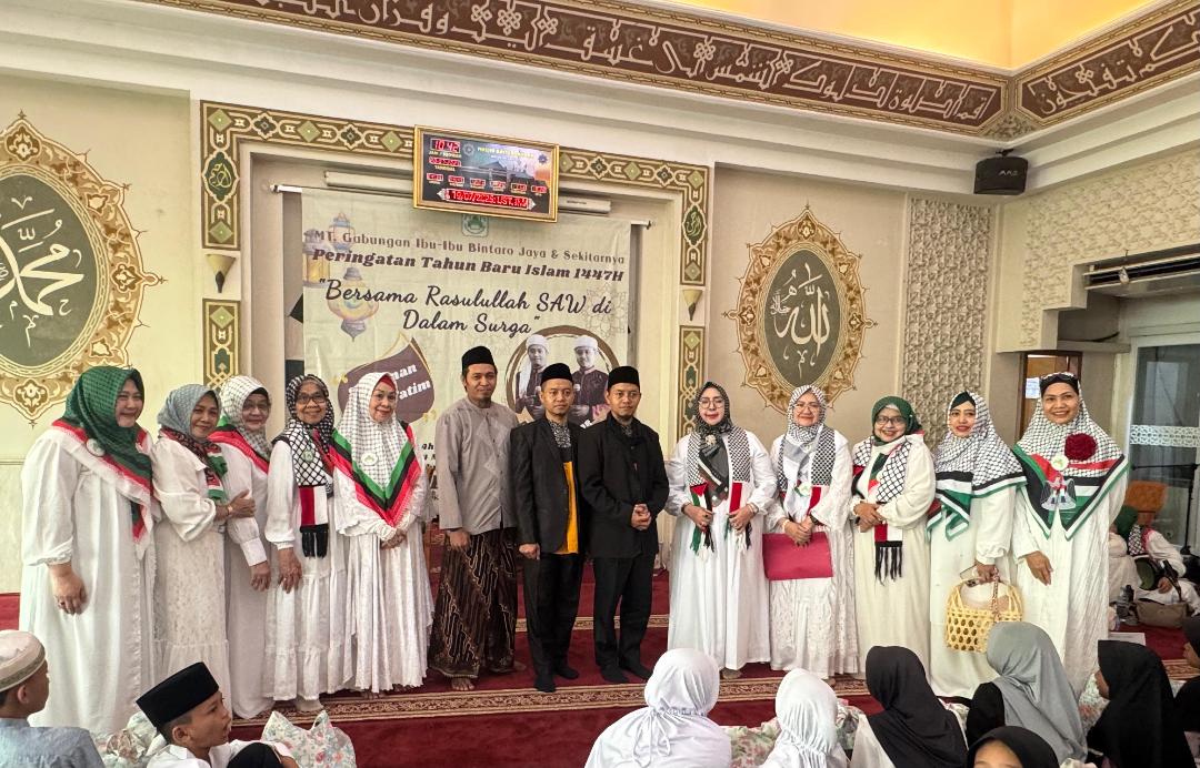 MT Gabungan Ibu-Ibu Bintaro Jaya & Sekitarnya Peringati Tahun Baru Islam dan Santuni Anak Yatim