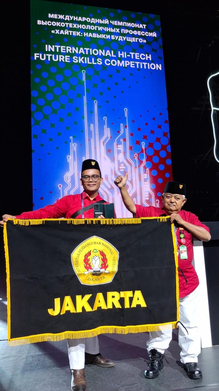 Dosen UPNVJ Raih Juara 1 dan Juara 3 pada Hi-Tech BRICS Skill Competition 2025 di Rusia