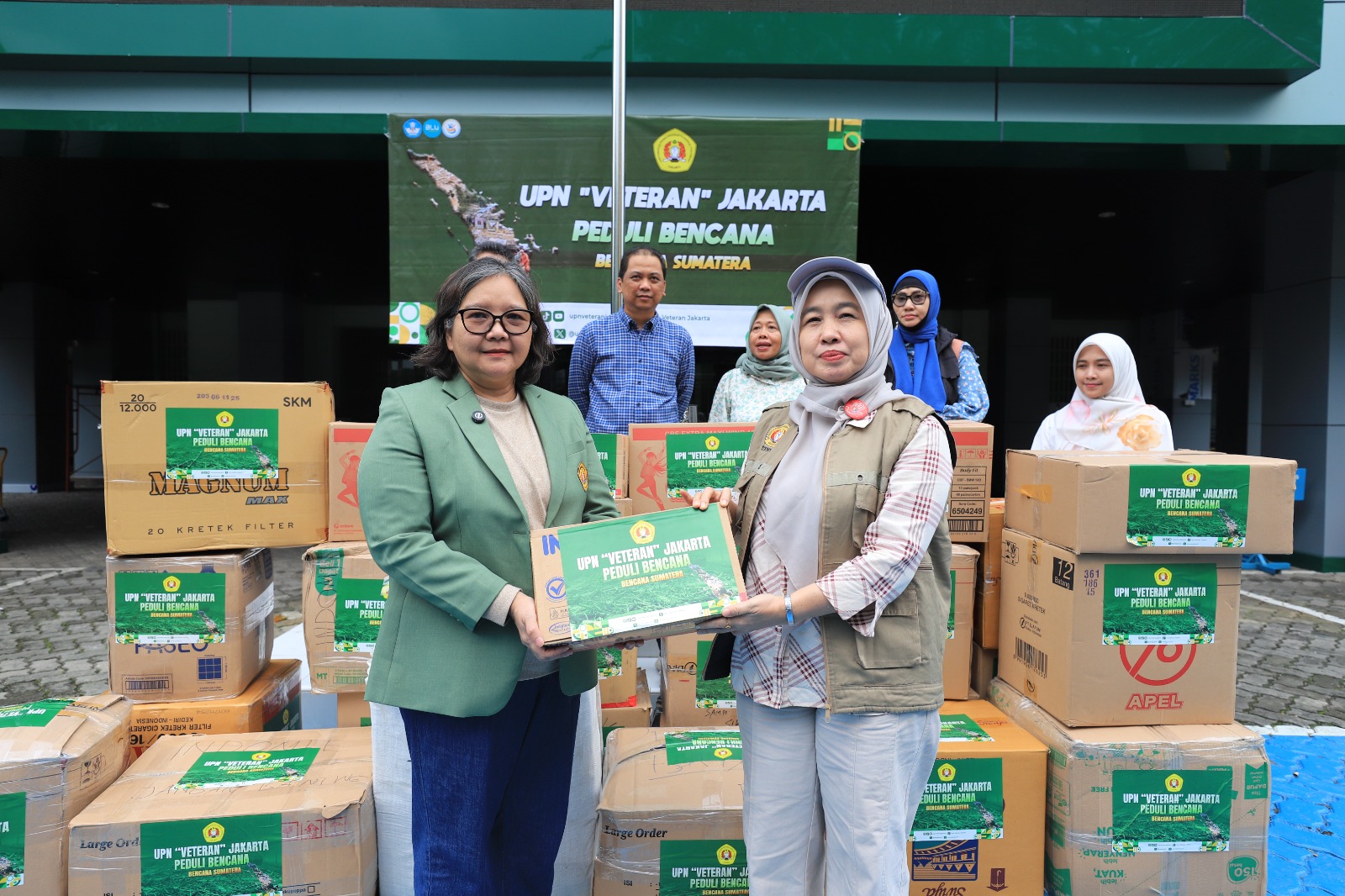 Respons Cepat UPNVJ: Tim Peduli Bencana Sumatera Diberangkatkan ke Posko Bireuen Aceh pada 8 Desember 2025